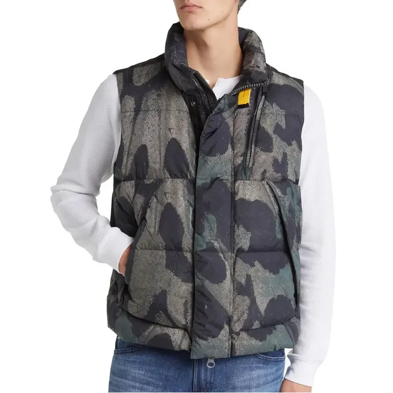 Breathable Sublimation Printed Custom Logo Design Puffer Vests Lightweight Stylish Outdoor Bubble Vests