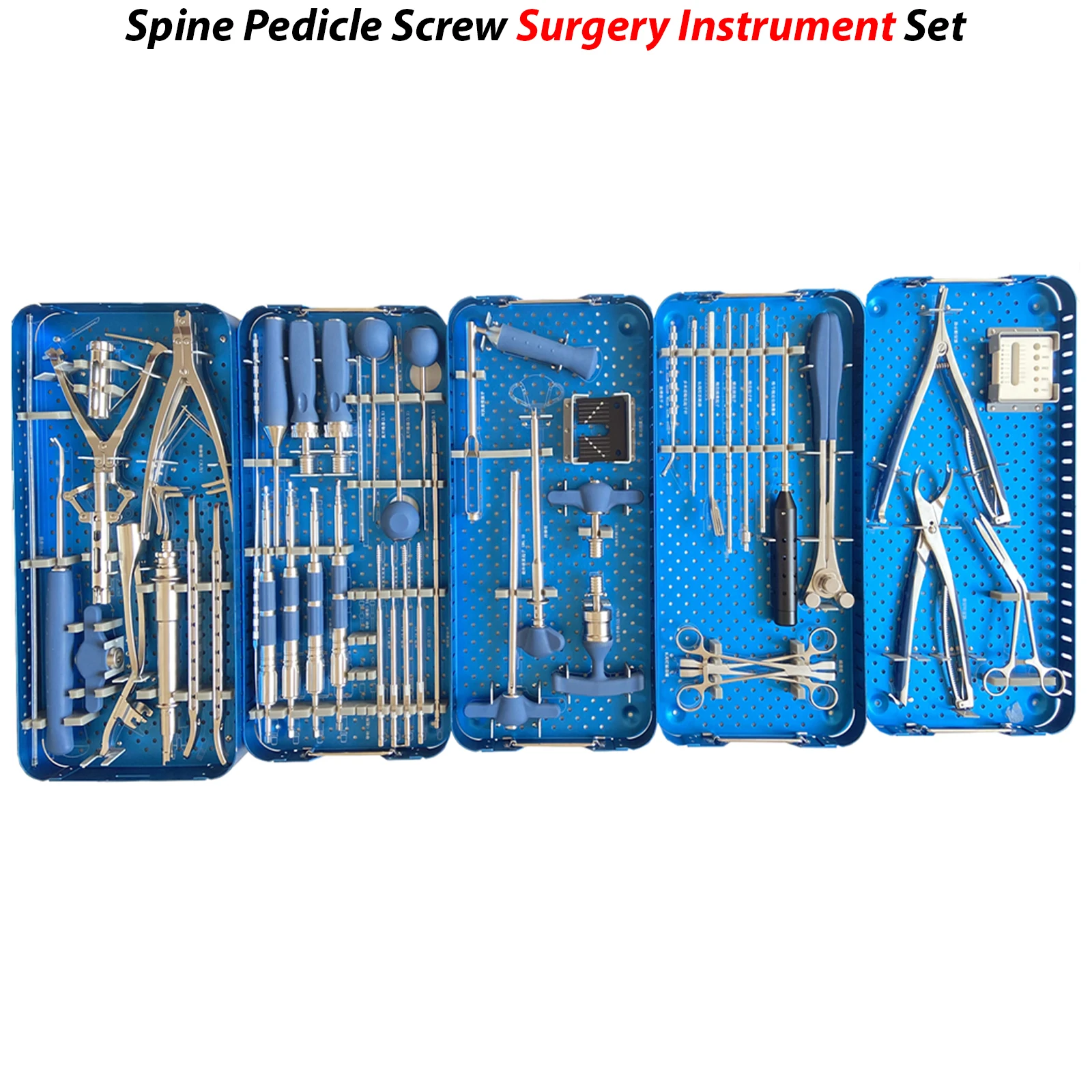 Small Fragment Safety Locking Plates & Screws Set Orthopedic / veterinary