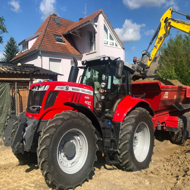 Massey Forguson 7718 175hp хорошо используемый сельскохозяйственный трактор 4x4 низкая цена Лучшая оптовая продажа