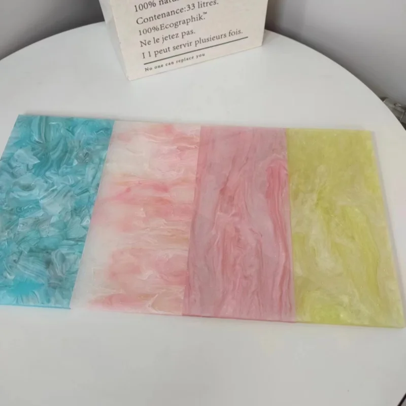 Chinaplas Plastic Acrylic Sheet Panel Thickness 3mm Gold High Gloss Glitter