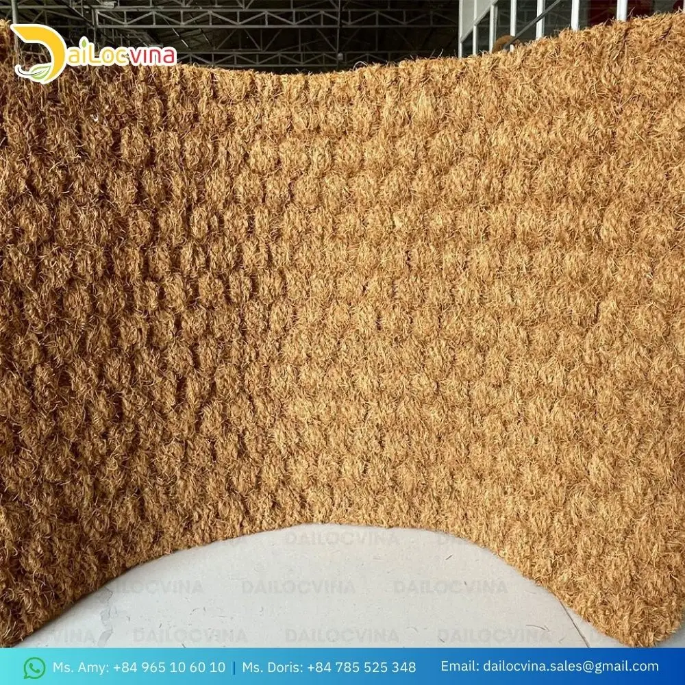 COCONUT COIR DOORMAT USED FOR PREVENTING SLIPPING KEEP DIRT INSIDE