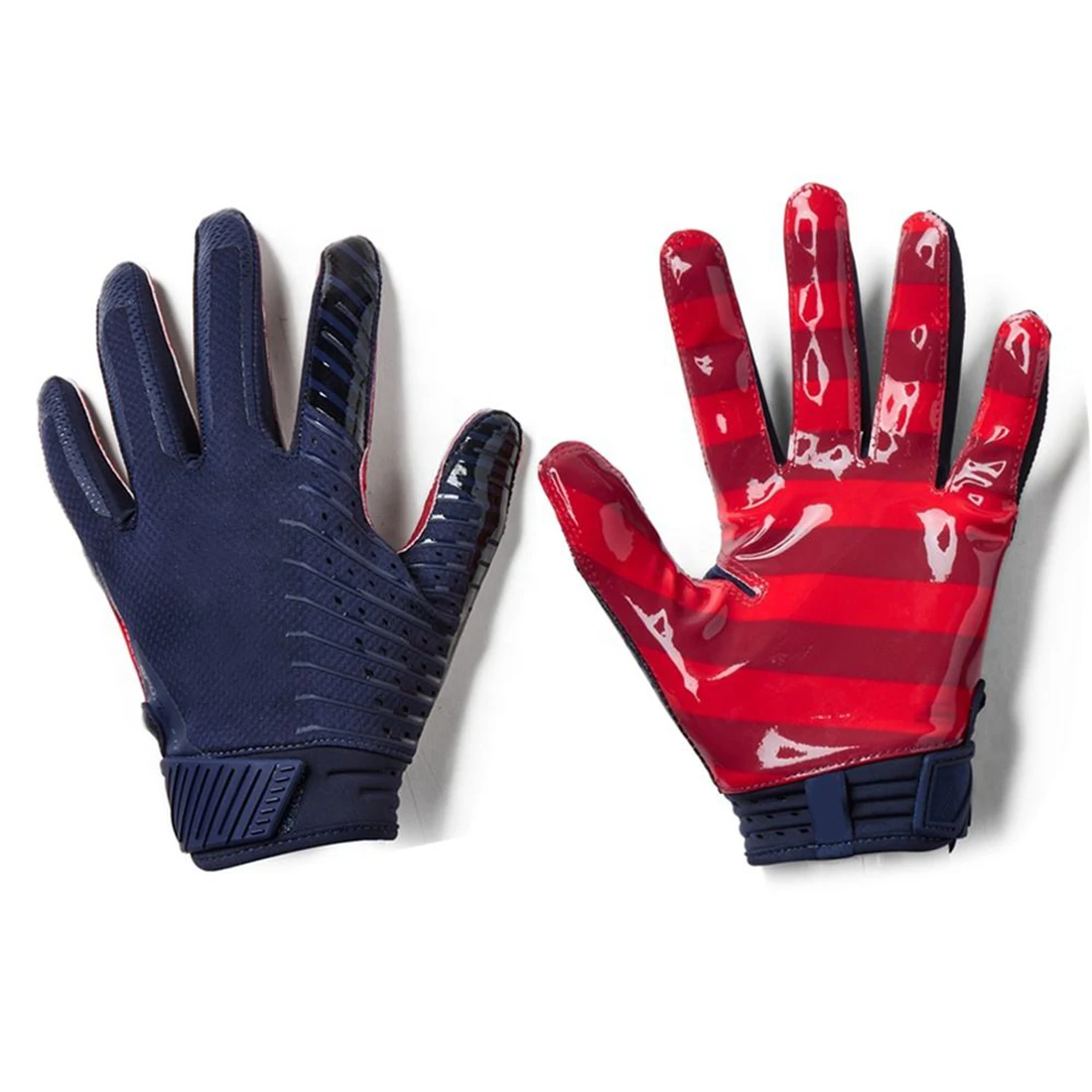 Wholesale Custom Design American Football Gloves Comfortable Palm American Football Gloves