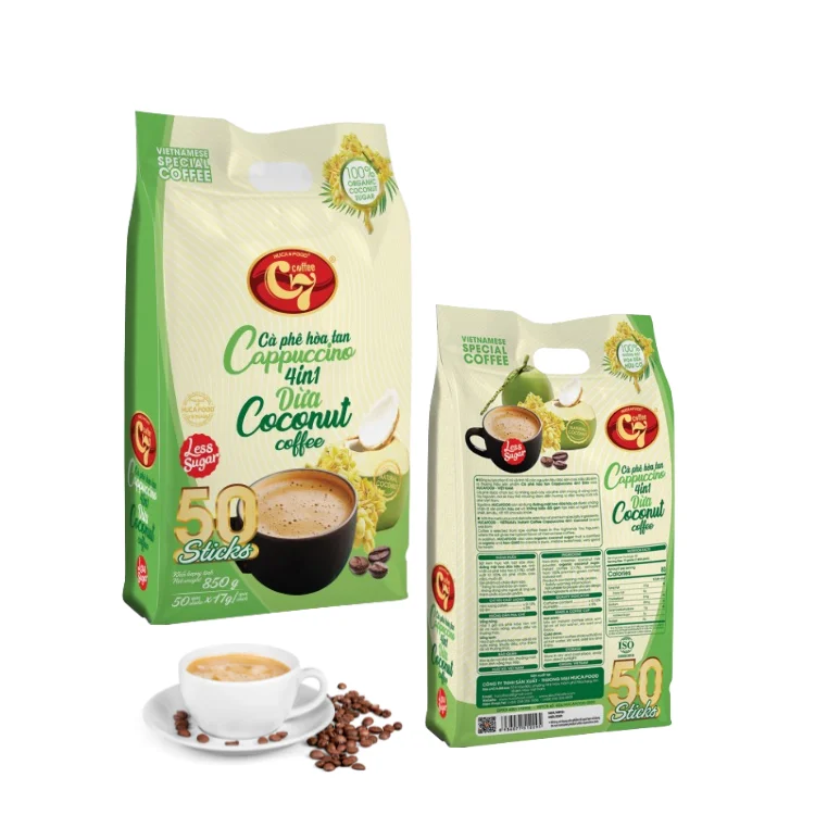 Private Label Instant Coffee Good Price For Arabica Coffee Using With Hot Water Taste As Coconut Coffee From Vietnam Supplier