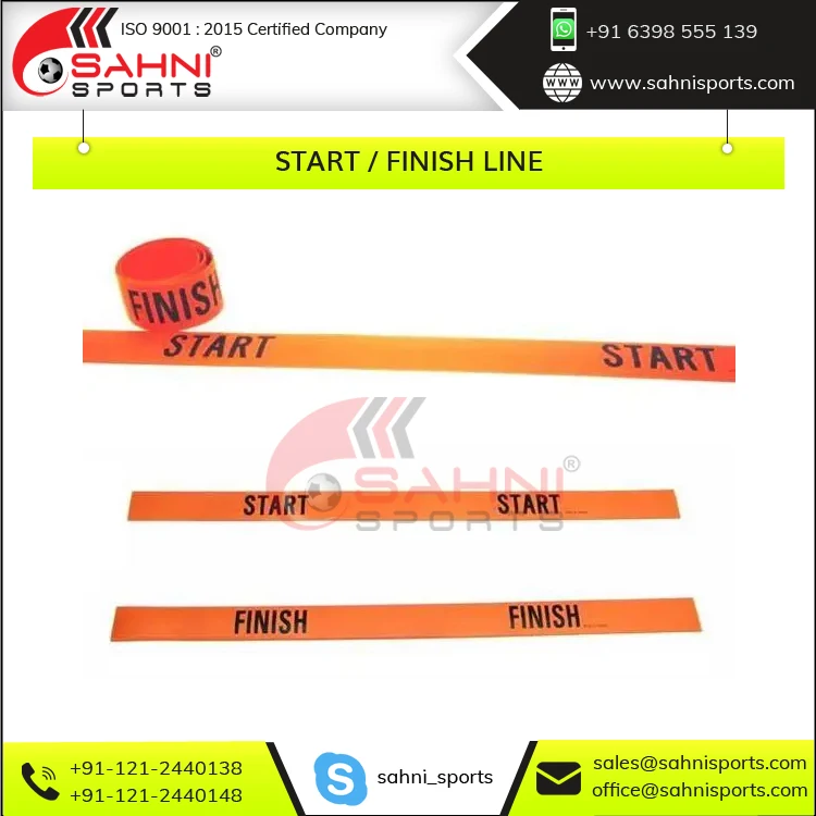 High Quality Kids Play Education and Learning Toys Flexible Poly Strips Start/ Finish Line for Class & Group Activities