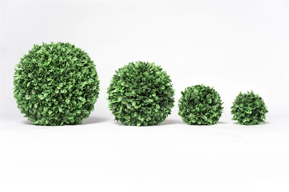 China Manufacture Quality Good Price Pe Indoor Boxwood Topiary Ball- 34cm