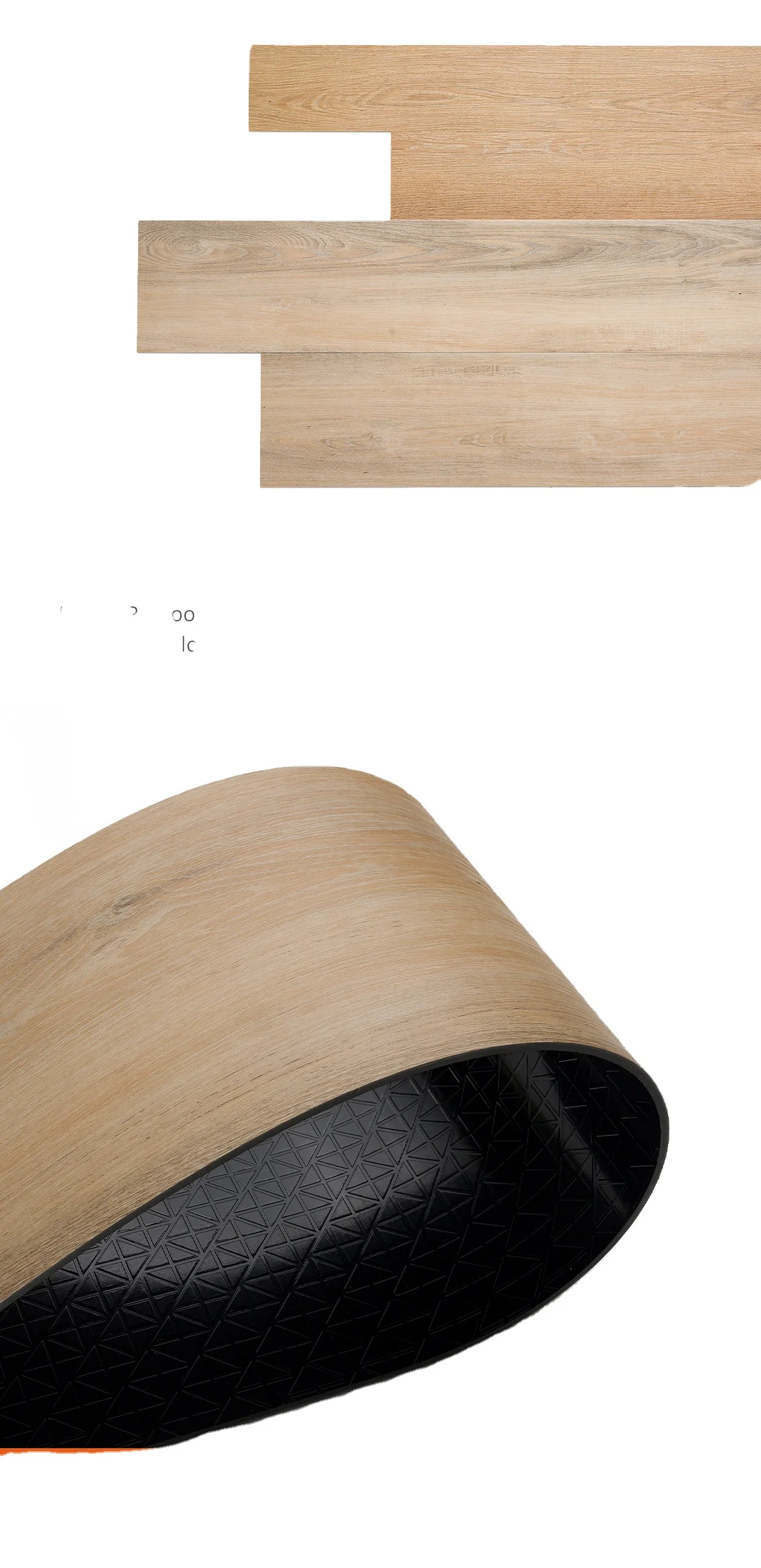 Manufacture Eco-friendly wood look plastic spc vinyl flooring plank 6mm anti-slip luxury lvt pvc tile sheet