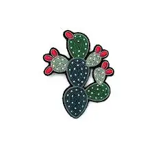 China Bullion Wire Hand Embroidery brooch #009995