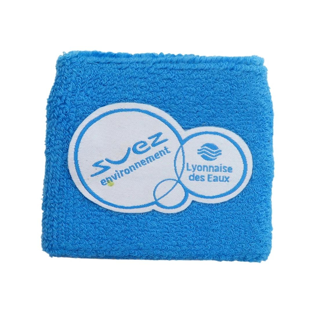 Cheap Customized Logo Wristband Cotton Sport Athletic Sweatbands Tennis Wristbands Football