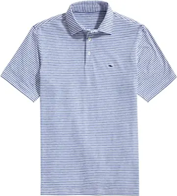 Мужская хлопковая рубашка-поло с вышивкой