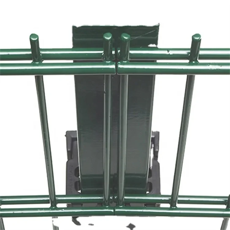 Rigid Structure Pyramid Fence China Anping Factory Easy Installation Strong Double Wire Fence