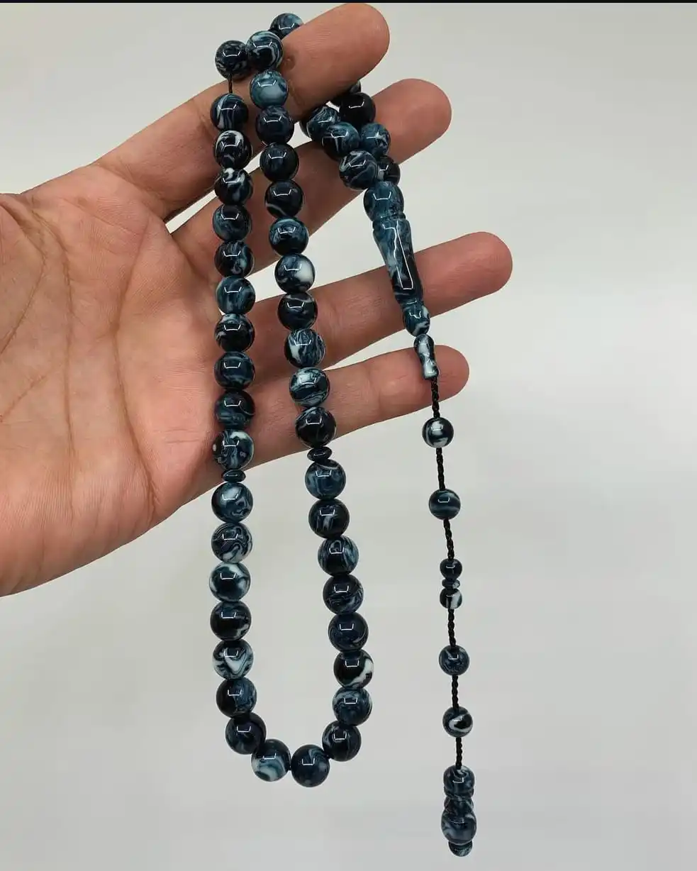 Bakelite Rosary 45 Beads Color Made in Turkey turquoise Middle East Saudi Arabia Tasbih rosary beads rosaries