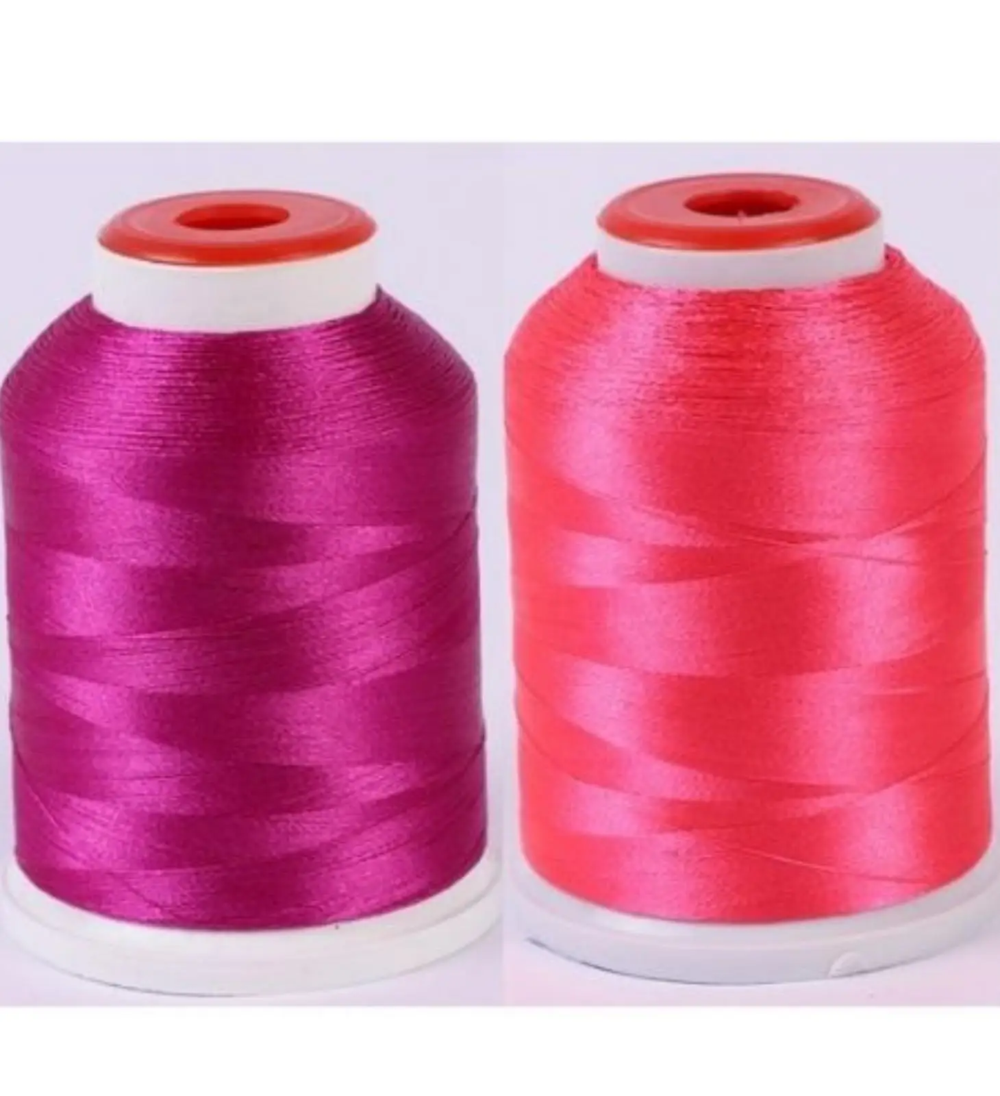 Superior Heavy-Duty 100/2 Polyester Sewing & Embroidery Thread Spun Yarn for Seamless Stitching Vial