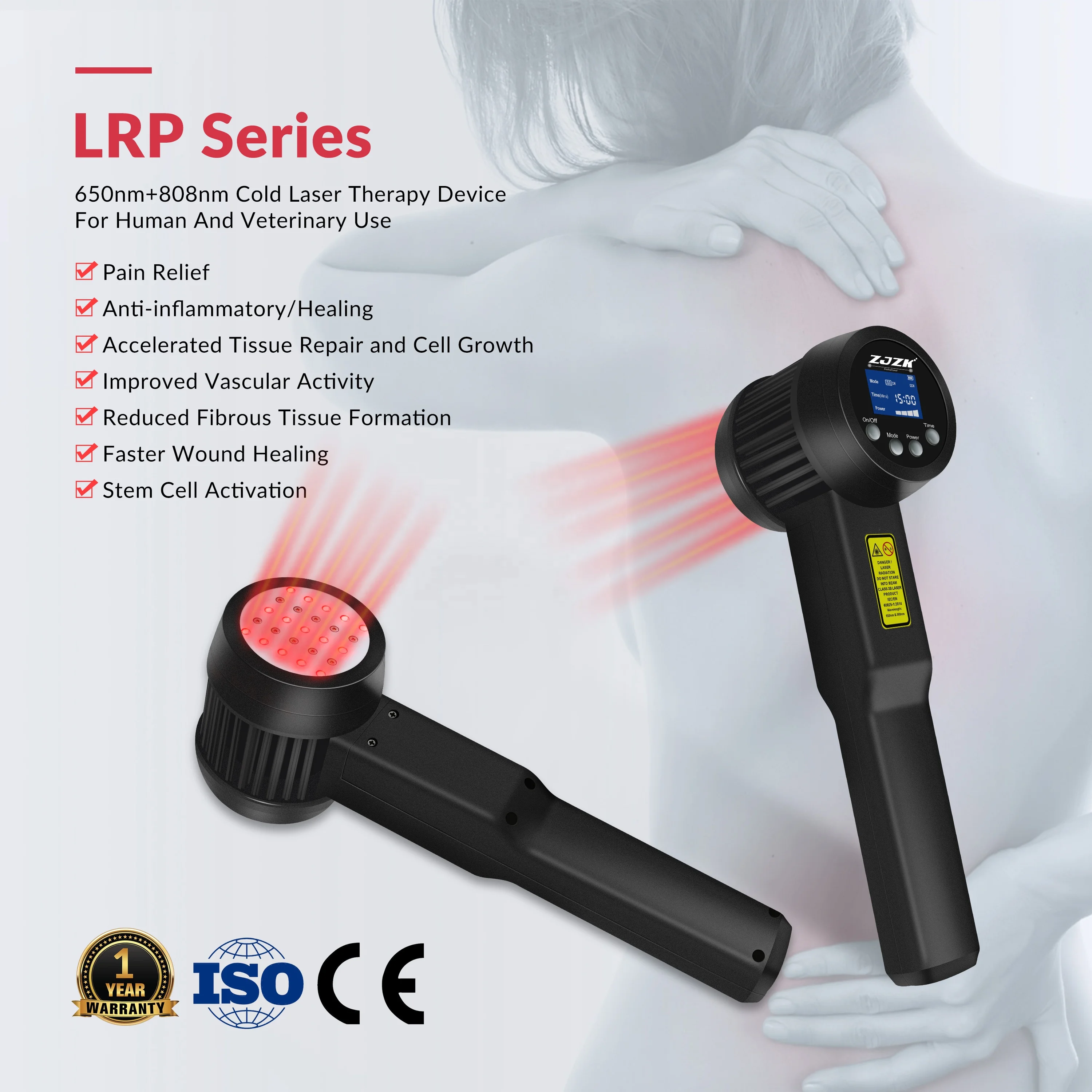Big spot size class 4 laser podiatry laser for headache semiconductor cold laser diodes device