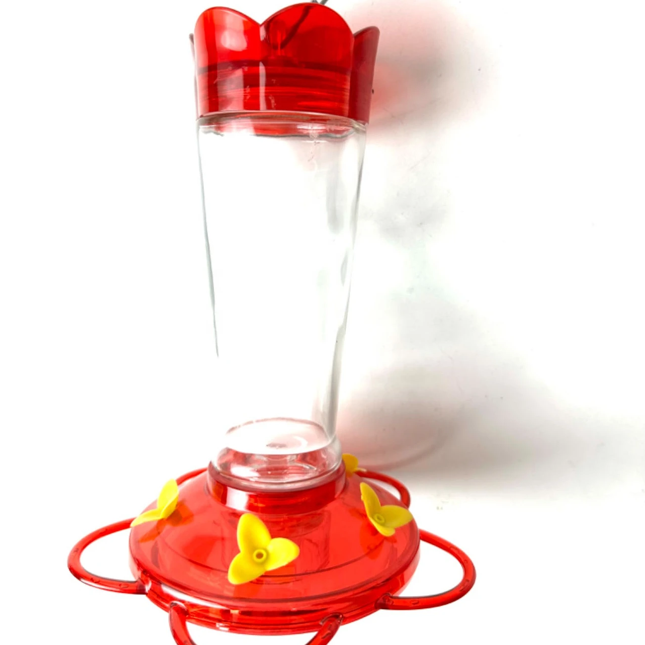 Automatic Outdoor Garden Hanging Waist Glass Hummingbird Bird Feeder