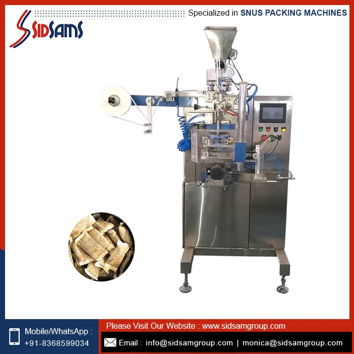 Best Packaging Machine Automatic Pouch Packing Machine To Pack Snus Powder Packing Machine