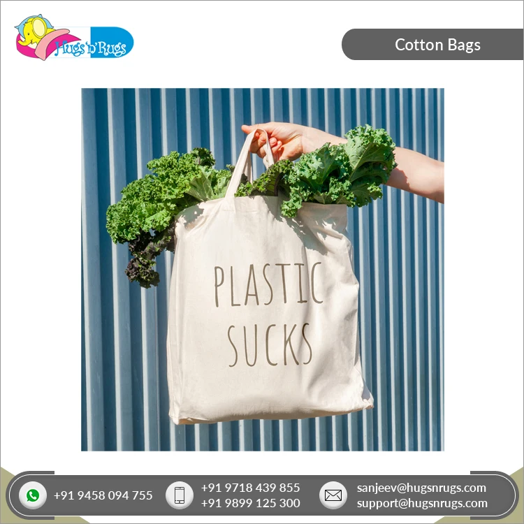 Export Quality Multi-color Cotton Canvas Bags 100% Cotton Shopping Bags Hand Tote Bags for Women at Bulk