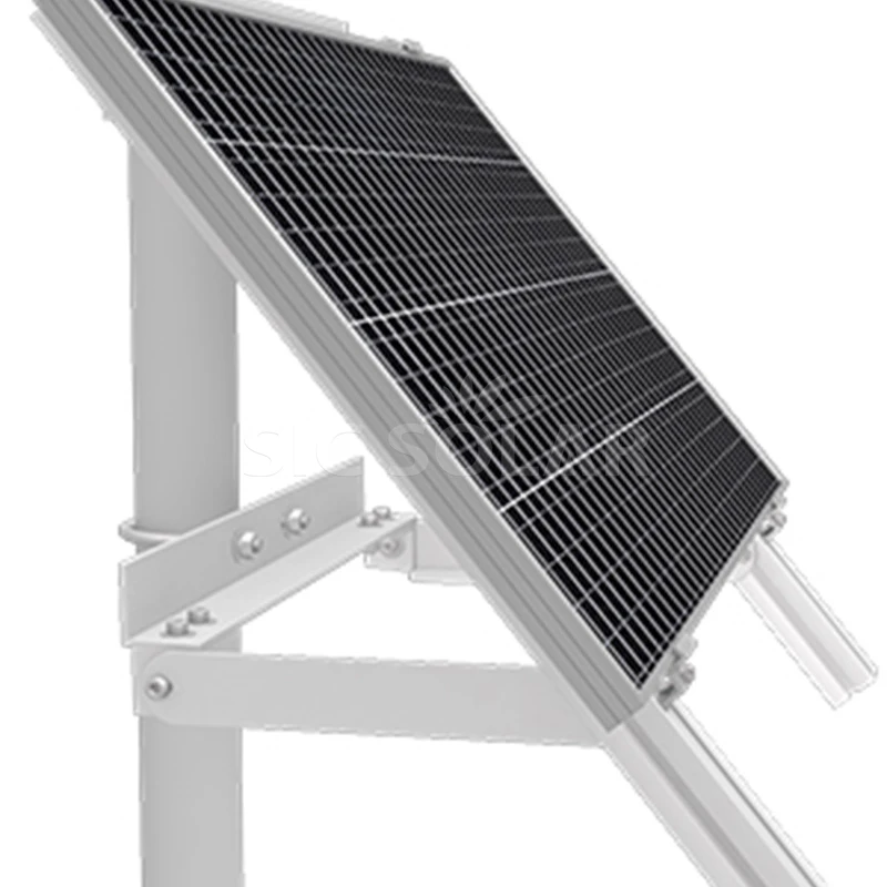 Aluminum Solar Panel Pole Mount Rack PV Mount Systems Home Pole Mount Solar