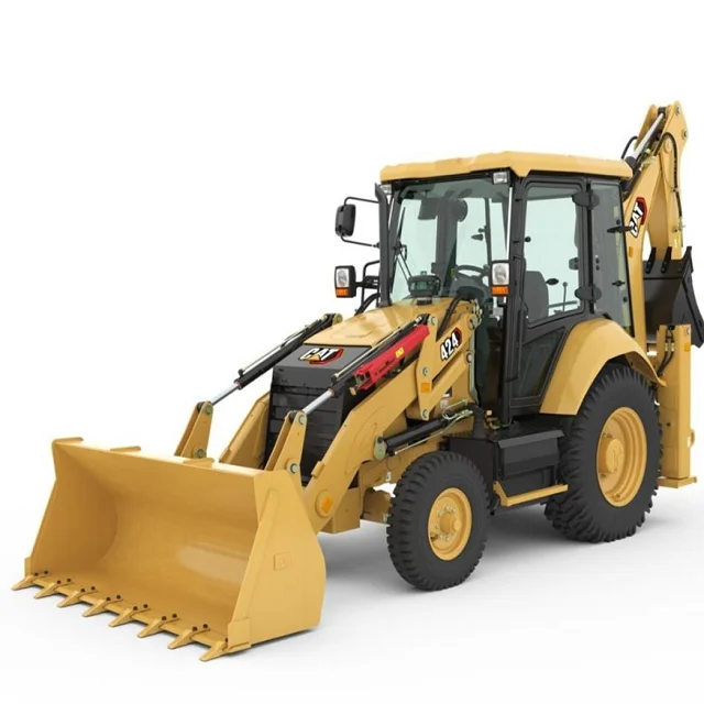 Used Cat 420F Backhoe Loader Cheap Price 4x4 Original Caterpillar 420 420F2 Backhoe Used Loaders for Sale
