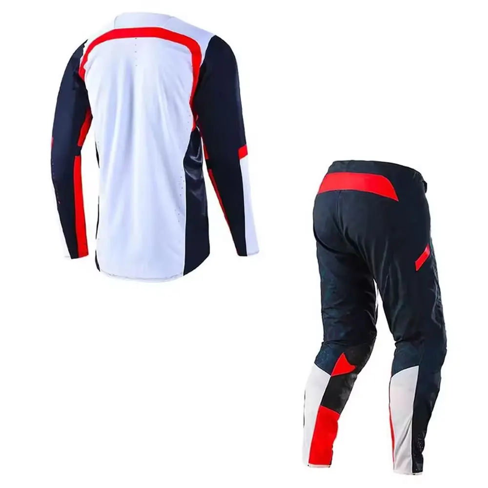 New Racing Off-Road Motorcycle T-Shirt Mountain Bike Speed Jersey Pant Downhill Motocross Suit for Speedy Mountain Bike Riding