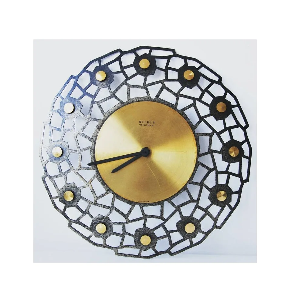 Modern Look Best Quality Big Wall Clock For Office Decoration Hanging Clock top demanding natural craft