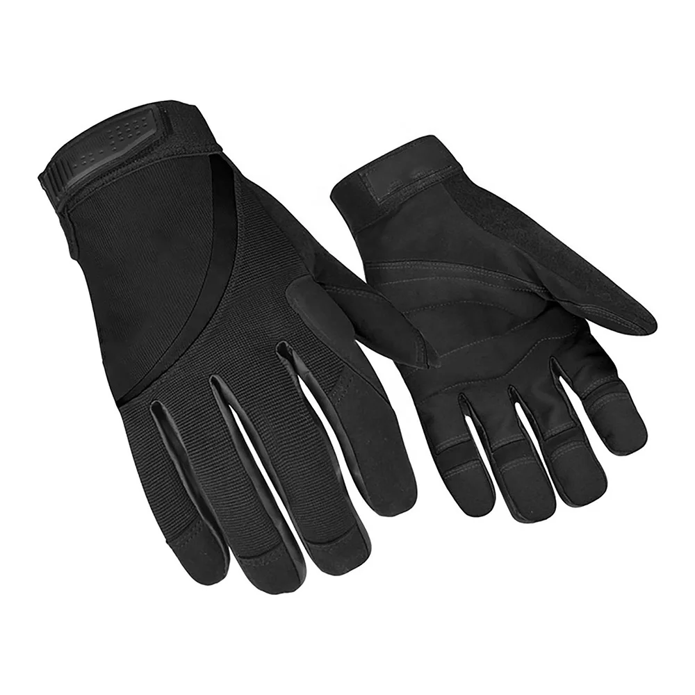 Rescue Gloves Wholesale Machine Mechanical Manufacture Mechanic Leather Warm Rescue Working Gloves Durable