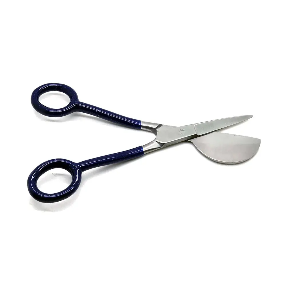 Duckbill Scissors 7' Fabric Stainless Steel Tailor Cutter for Tufting Pelican Napping Shears