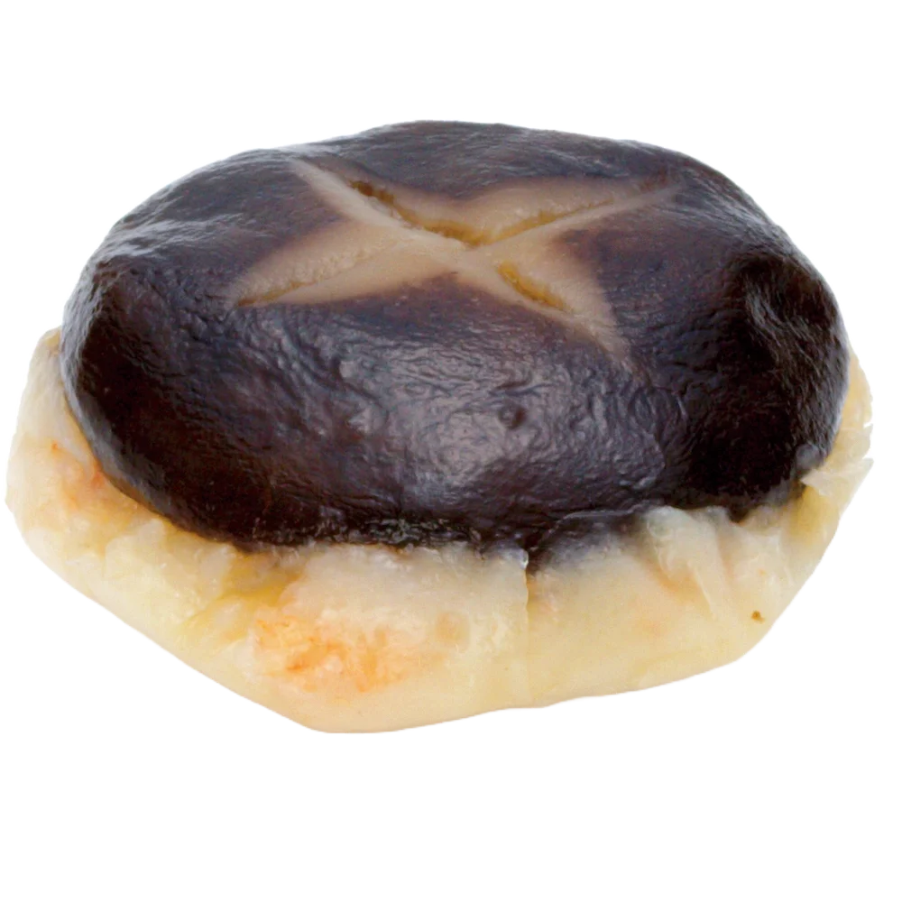 OEM HACCP Instant food Old people product Frozen MUSHROOM COVERED WITH SHRIMP SURIMI PASTE Vietnam factory Vacuum pack 500g