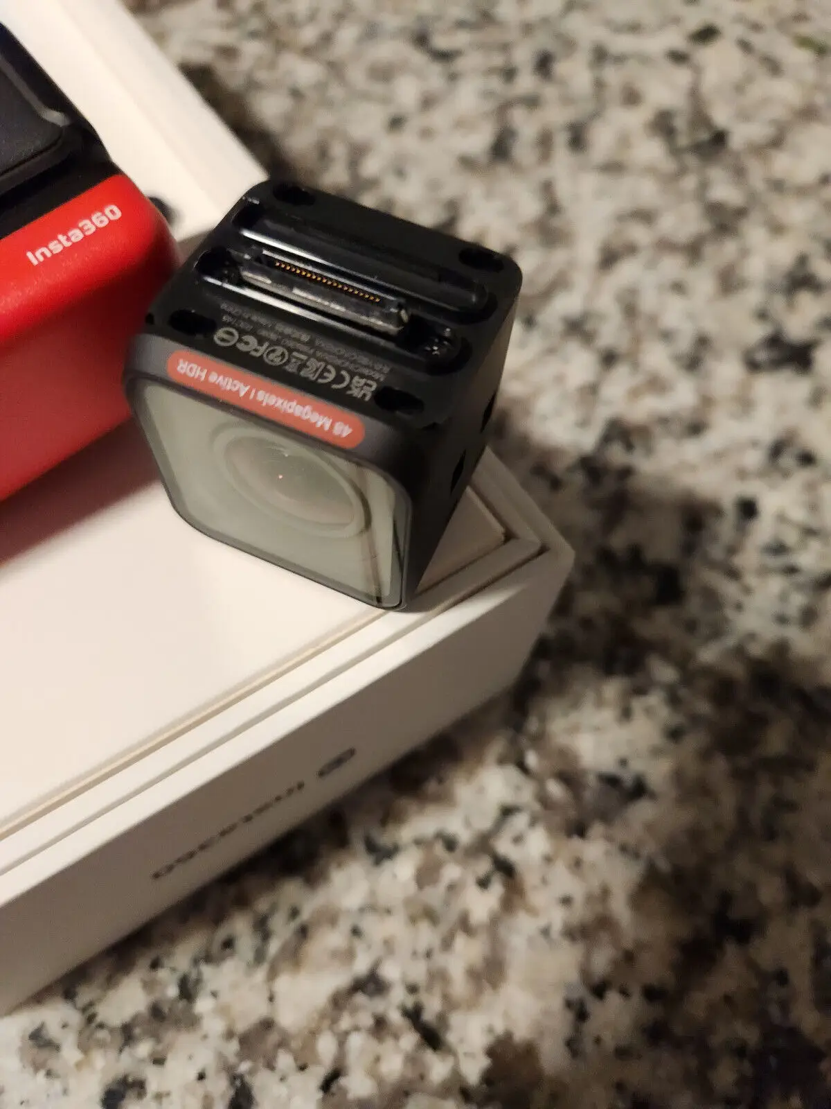 Insta360 ONE RS Twin Edition Camera Black Waterproof 4K 60fps Action Camera & 5.7K 360