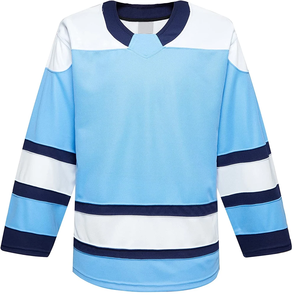 Fashion custom ice hockey uniform team wear custom embroidered ice hockey jersey for youth hockey team