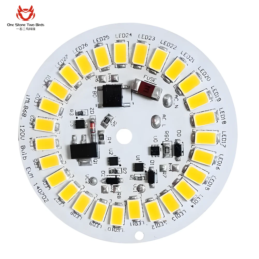 PCB Assembly Wardrobe LED  Lighting Aluminum Circuit Board PCBA for Night Light Human Sensor Control Board