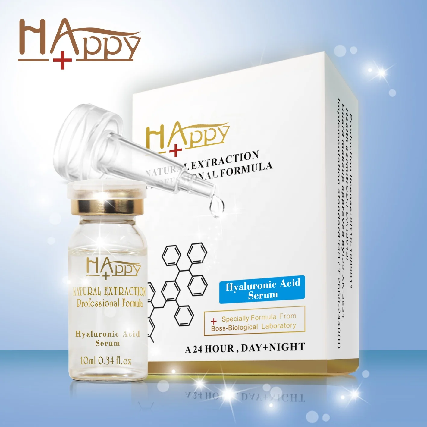 Happy+Botulique Liquid Anti-Sugar Botu1Inum Lines Toxine GMPC Blemish Good Quality Pure Plant Formula