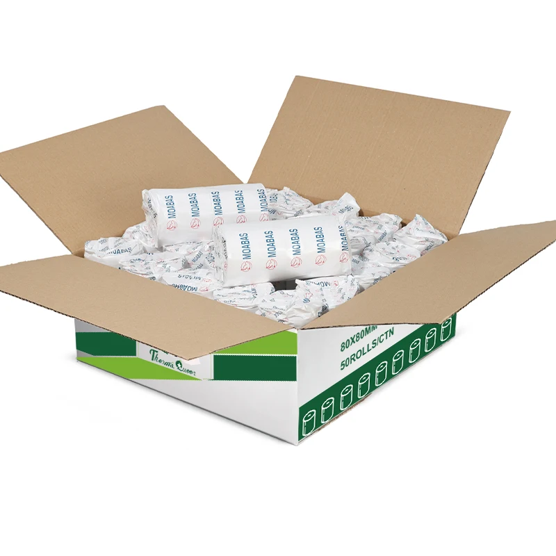 70MmX50Mm 57X40 57X80Mm 57Mm X 50Mm 57*40 Coreless Thermal Paper Rolls 57 X 40 100 Rolls/Box