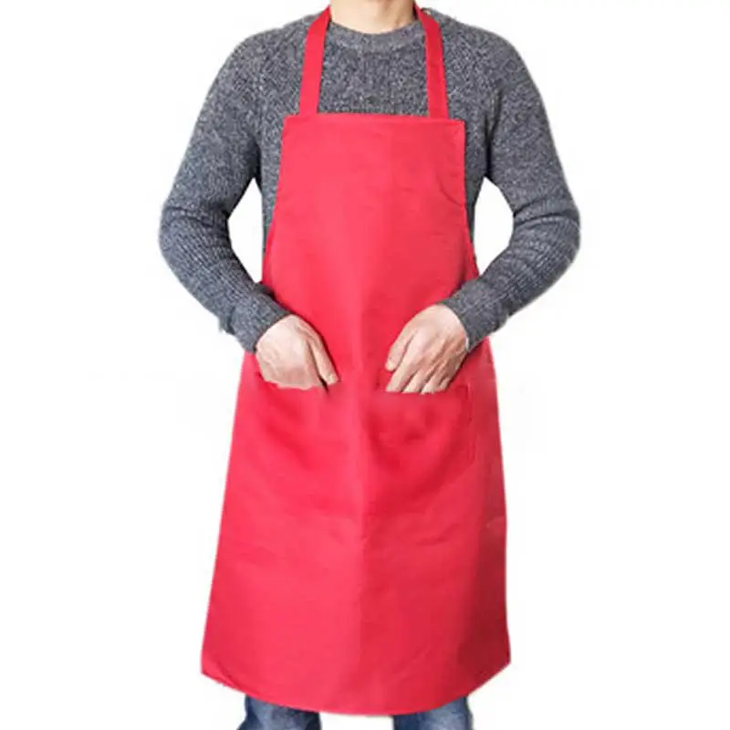 Premium Quality Chef Apron Customized Sizes Colors Logo Antifouling Chef Apron Open Wire Buckle Kitchen Apron Wholesale ODM