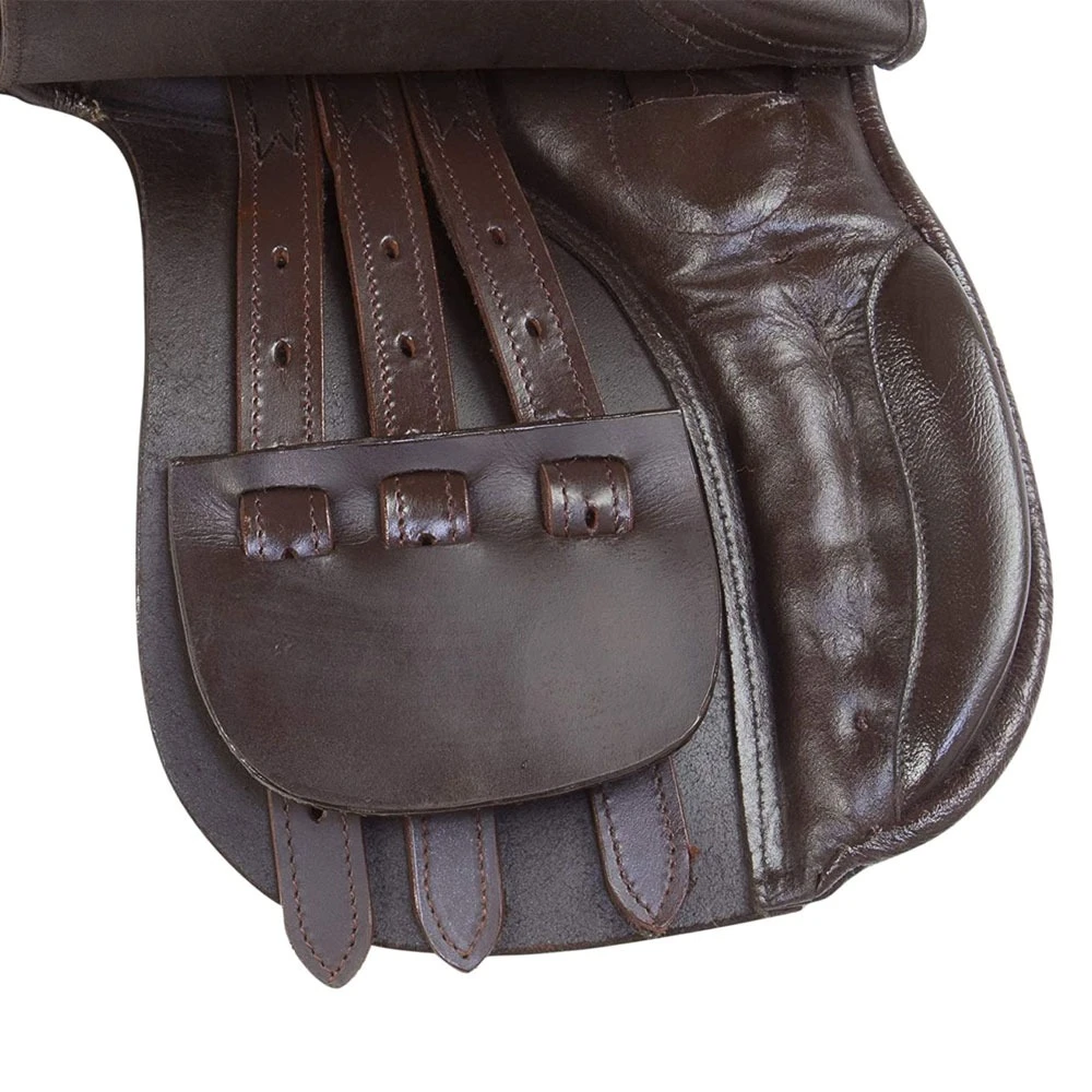 High Quality Horse Racing Saddle English Saddle Original Leather Horse Jumping Saddle In Solid Color