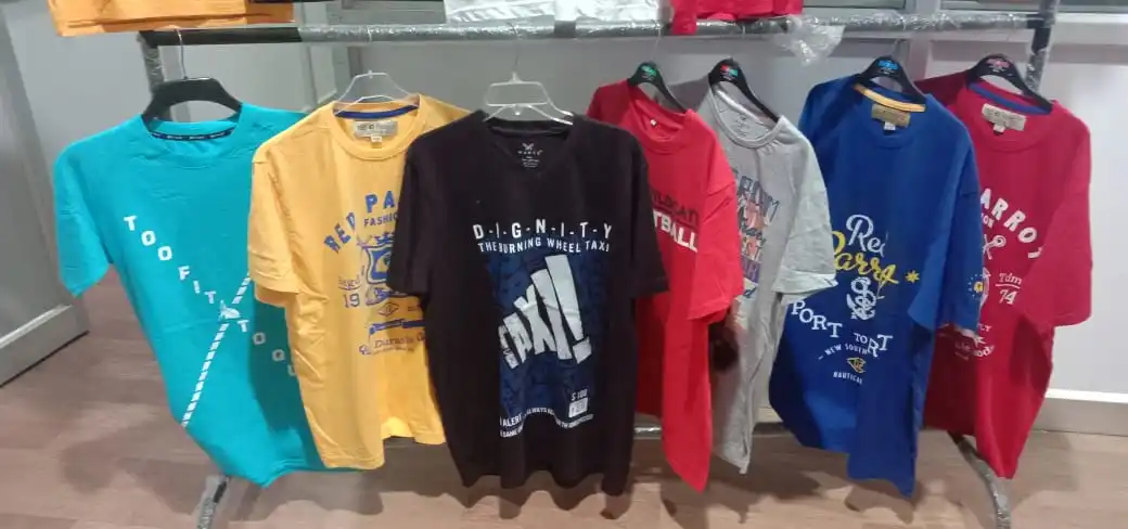 Wholesale Custom 180gsm 100% combed Cotton knit fabric slim fit Fashion Streetwear Men Casual Knitted graphic printed t shirt