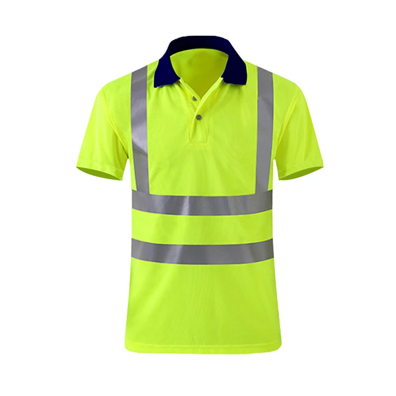 High Visibility Reflective Safety Hi Vis Work Shirt