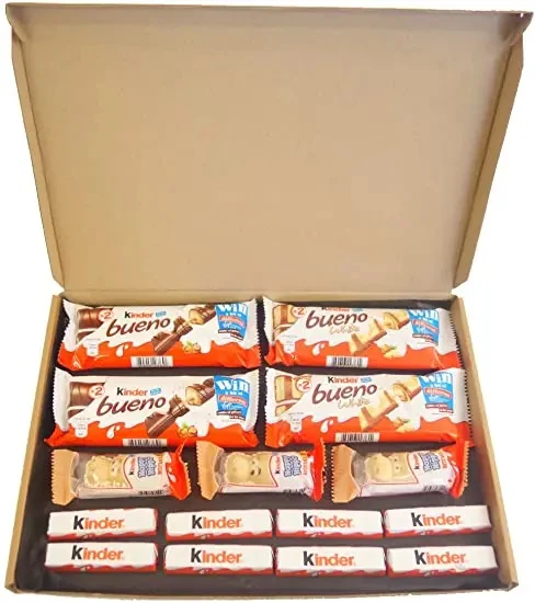Kinder Bueno chocolate all sizes available / Kinder Surprise Joy Surprise Egg Chocolate 20g Customized Language