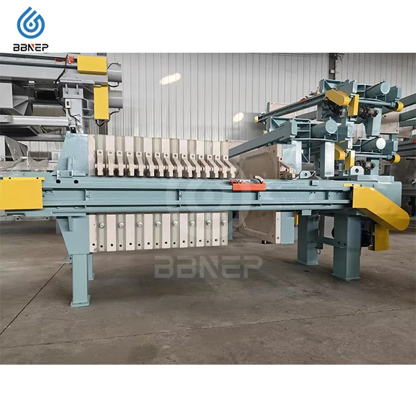 New Product Water Purifier Machine Filter Impurities Sludge Dewatering Membrance Filter Press at Water Treatment Plant