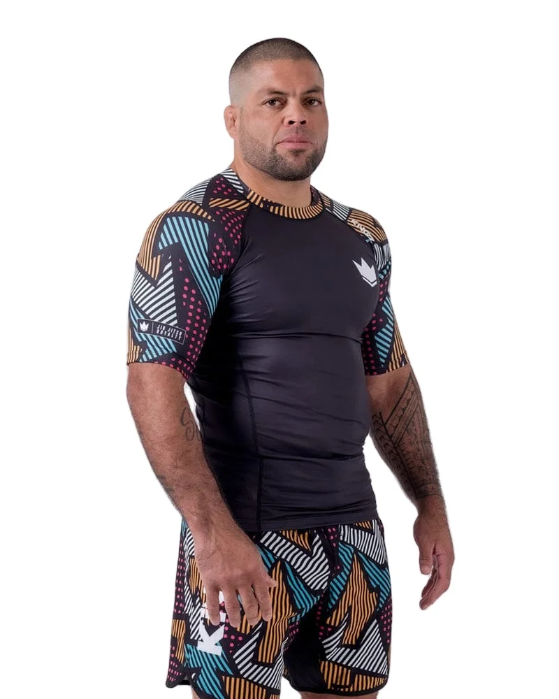 BJJ gi и no-gi Jiu Jitsu новый дизайн ваш собственный MMA мужская рубашка Rashguard на заказ сублимированный компрессионный bjj Rash Guard