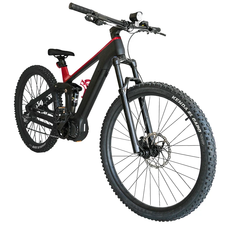 2023 Full Suspension Carbon Fiber Fast Mtb E-Bike Mid Drive 36V Lithium Battery Ebike Electric Mountain Bike E Bicycle For Sale