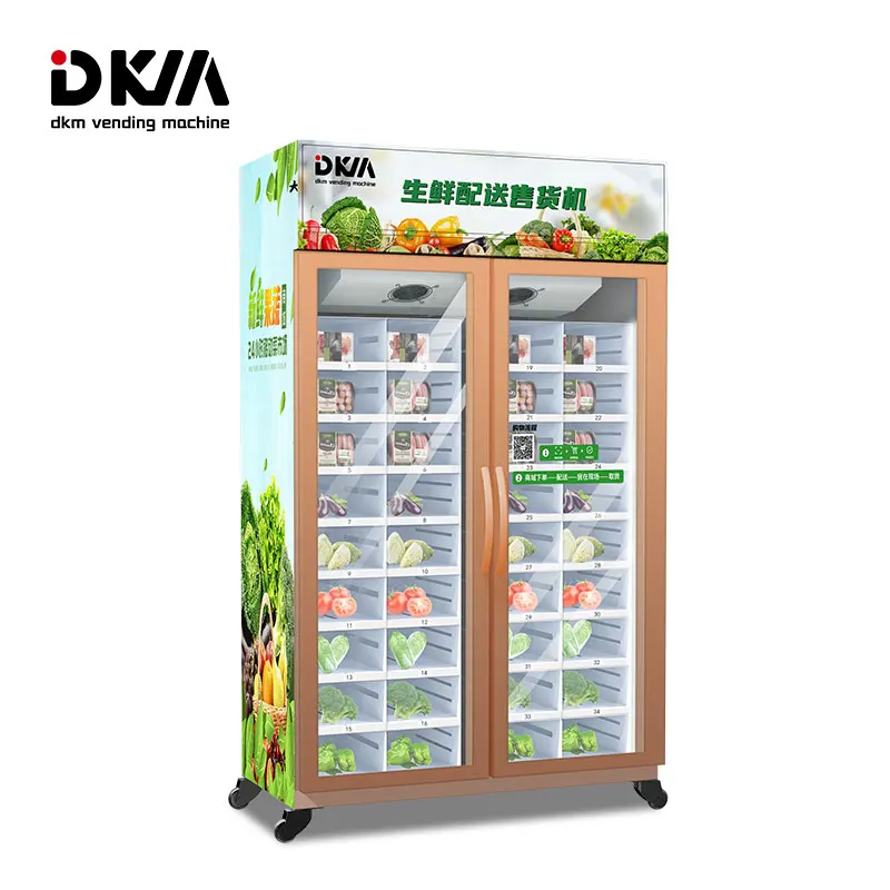 Dkmvending Good Selling And Farm Fresh Egg Drug Vending Machine Locker With Card Reader