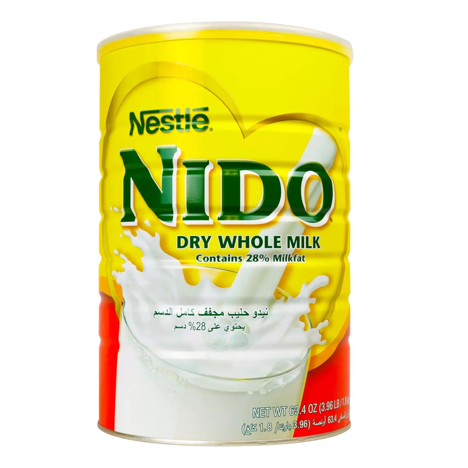 Nestle Nido импортное сухое молоко 400 г упаковка 3-питательный для детей 2 +