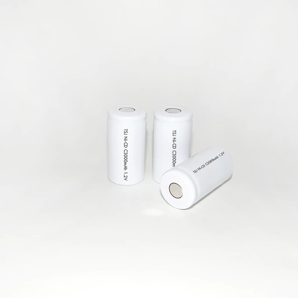 C3000mAh 1 2 В NiCd перезаряжаемые батарейки для группы аккумуляторов фонарика