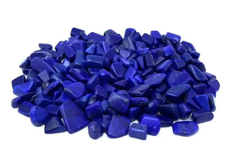 Hot Selling AAA Grade Lapis Lazuli Tumbled Stone Bulk Wholesale Natural Lapis Lazuli Tumble Stone Lapis Lazuli Healing Stone