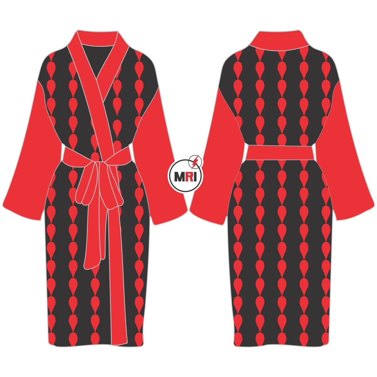 Women Sleep Wear Suit Gowns Silk Made Printed Comfortable Red Black White High Quality Custom Robe Style Women Sleeping Gowns