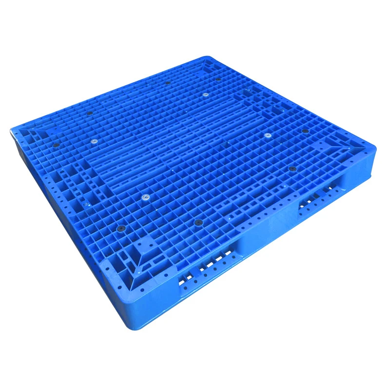 durable large hdpe heavy duty returnable stackable double face plastic pallets for sale