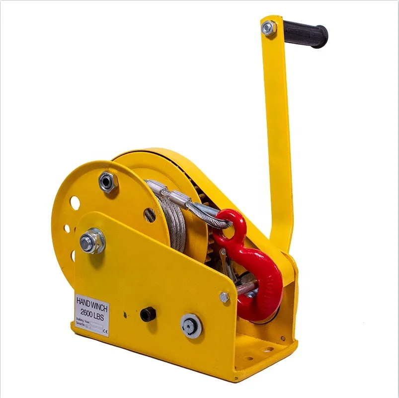 Manual Lifting Hand Break Winch Boat Trailer Lever Hand Winch