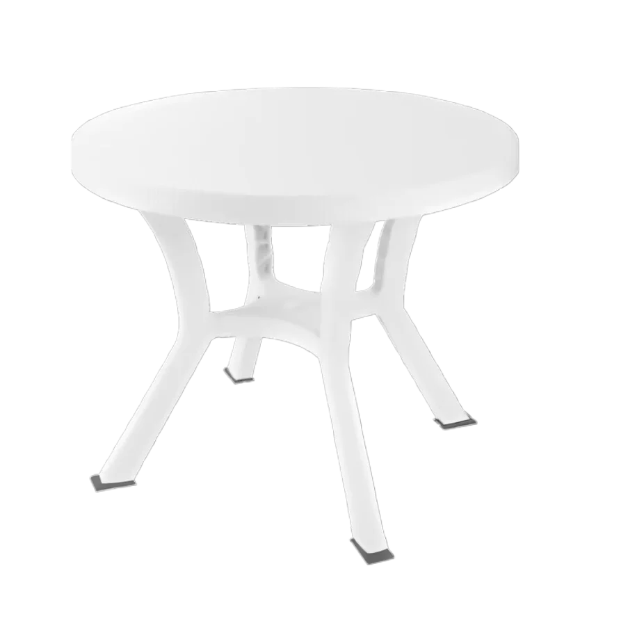 Итальянский прочный пластиковый журнальный столик из полипропилена для наружного использования сертификат ISO9001 и TUV отелей ресторанов домашних садов