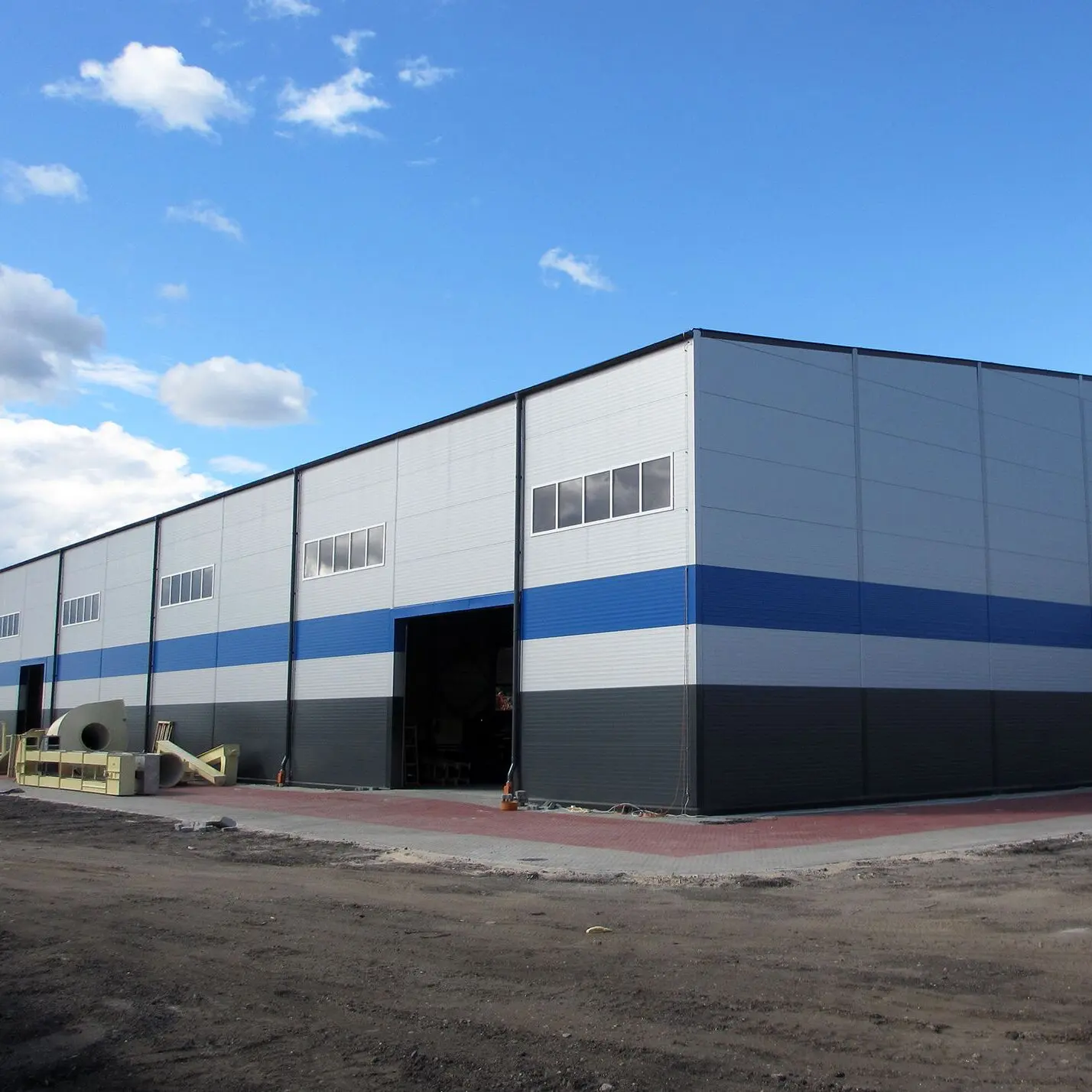 Metal Building Fabricated Ready Made Steel Structure Warehouse Modular Buildings
