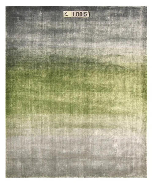 hot promotion modern design hand knotted wool silk carpet for hotel room